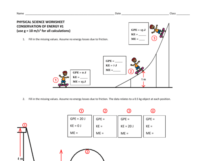 Roller coaster design worksheet answers