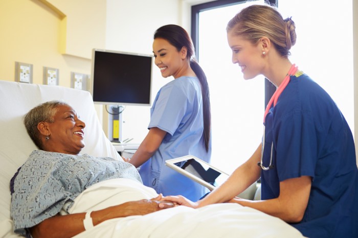 A nurse is observing an assistive personnel