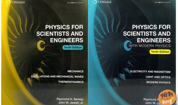 Physics for scientists and engineers with modern physics 10th edition